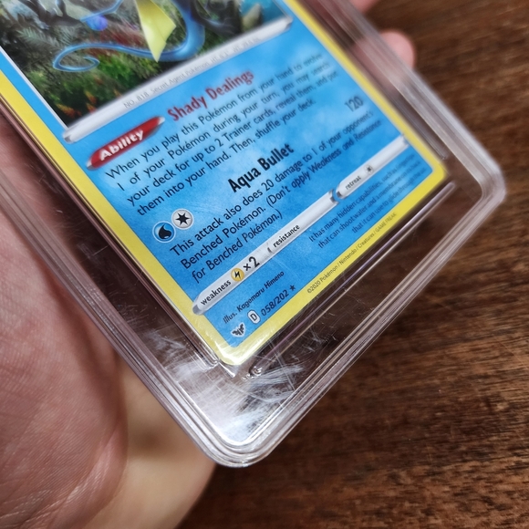 2020 Pokemon Inteleon 058/202 Sword & Shield Holo GMA 10 Gem Mt - Picture 2 of 4